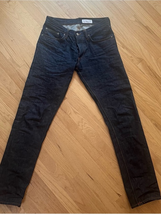 Gustin Other - Gustin Slim Straight Men's Jeans - Dark Indigo